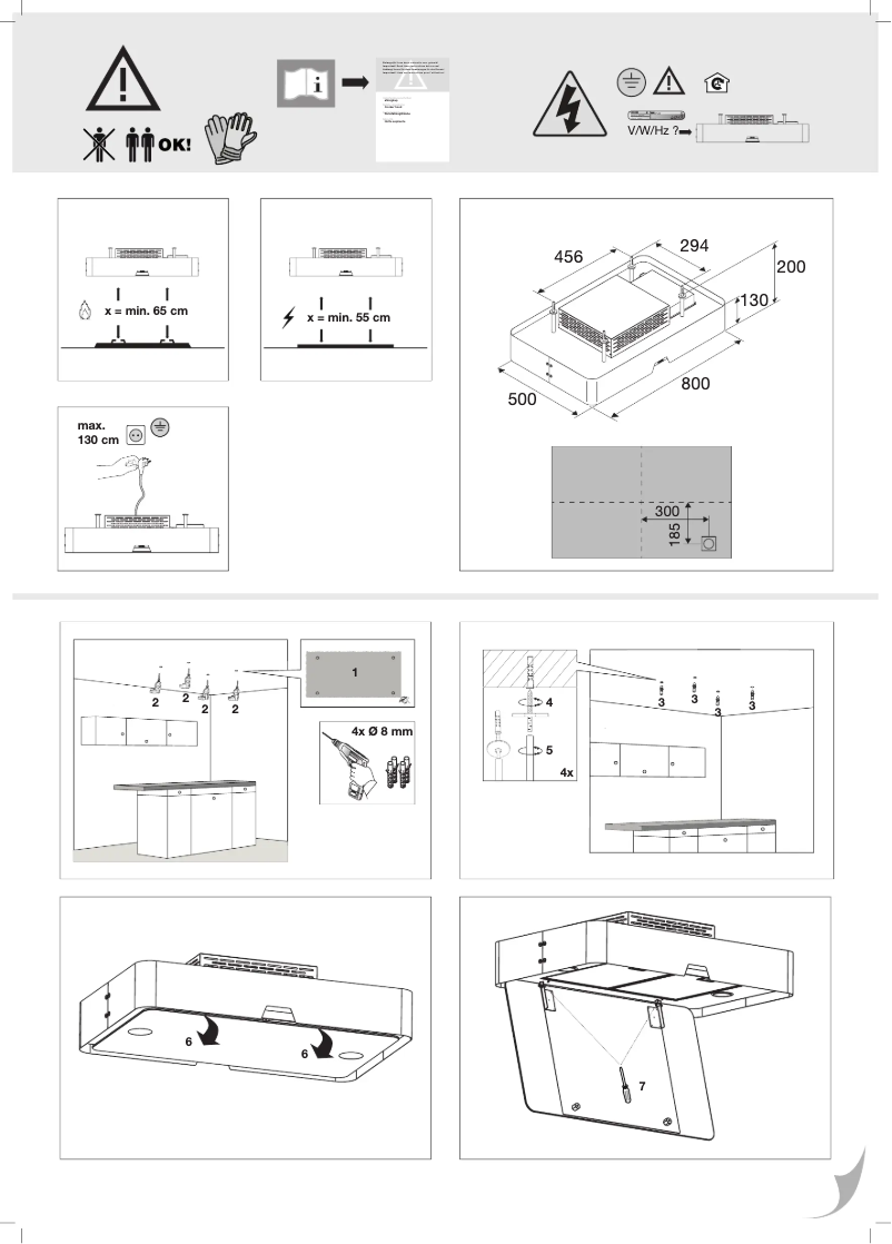 First page image of the manual for HF2016