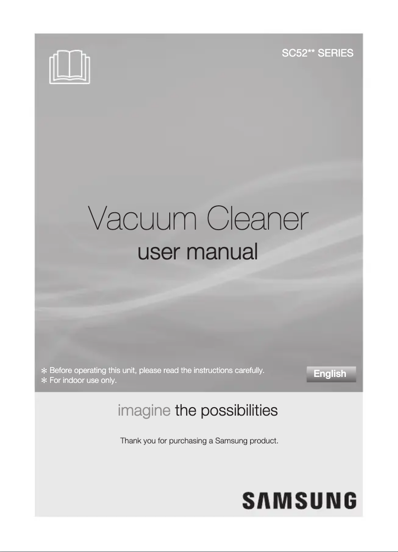 First page image of the manual for SC52U0