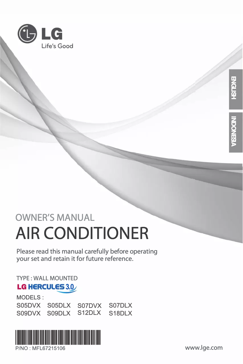 First page image of the manual for SN09DVX