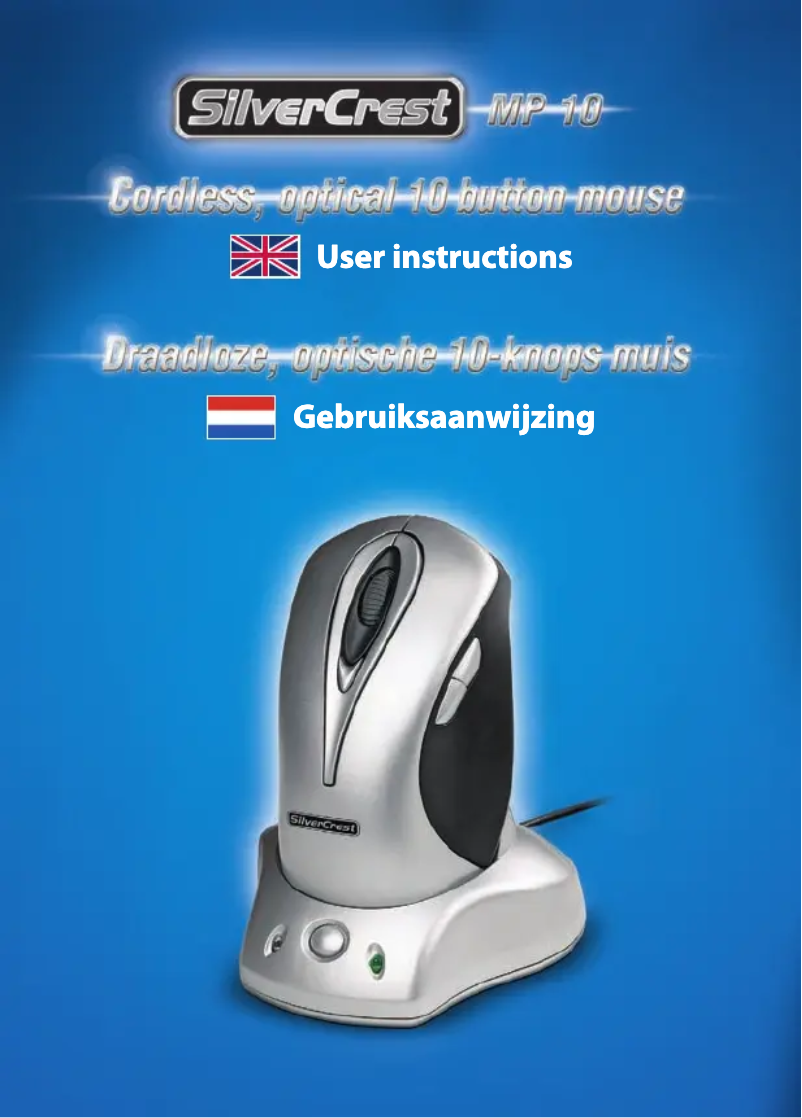 Page 1 of the manual User Manual SilverCrest MP 10