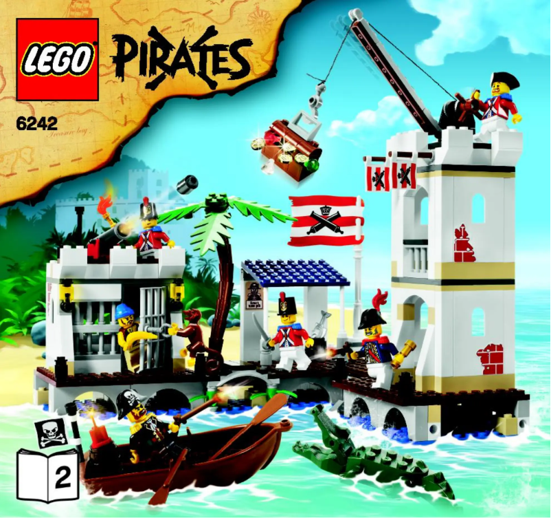 Page 1 of the manual User Manual Lego Soldiers' Fort