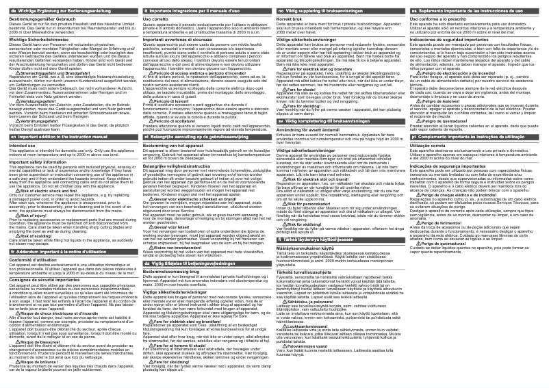 Page 1 of the manual User Manual Bosch MUM4405UC