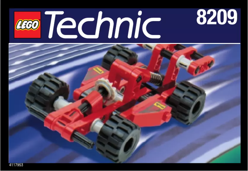 First page image of the manual for Technic 8209