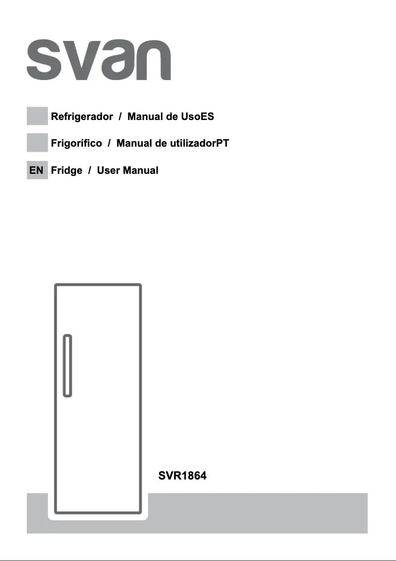 First page image of the manual for SVR1864