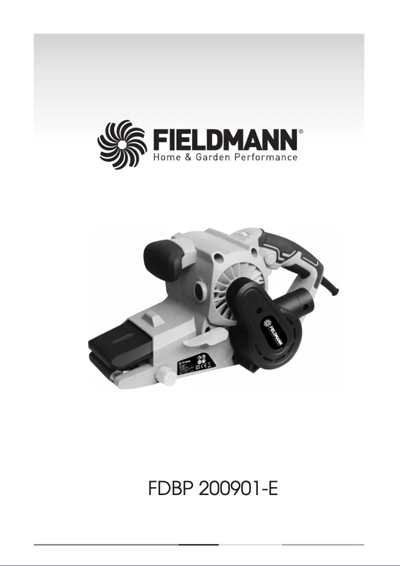 Page 1 of the manual User Manual Fieldmann FDBP 200901-E