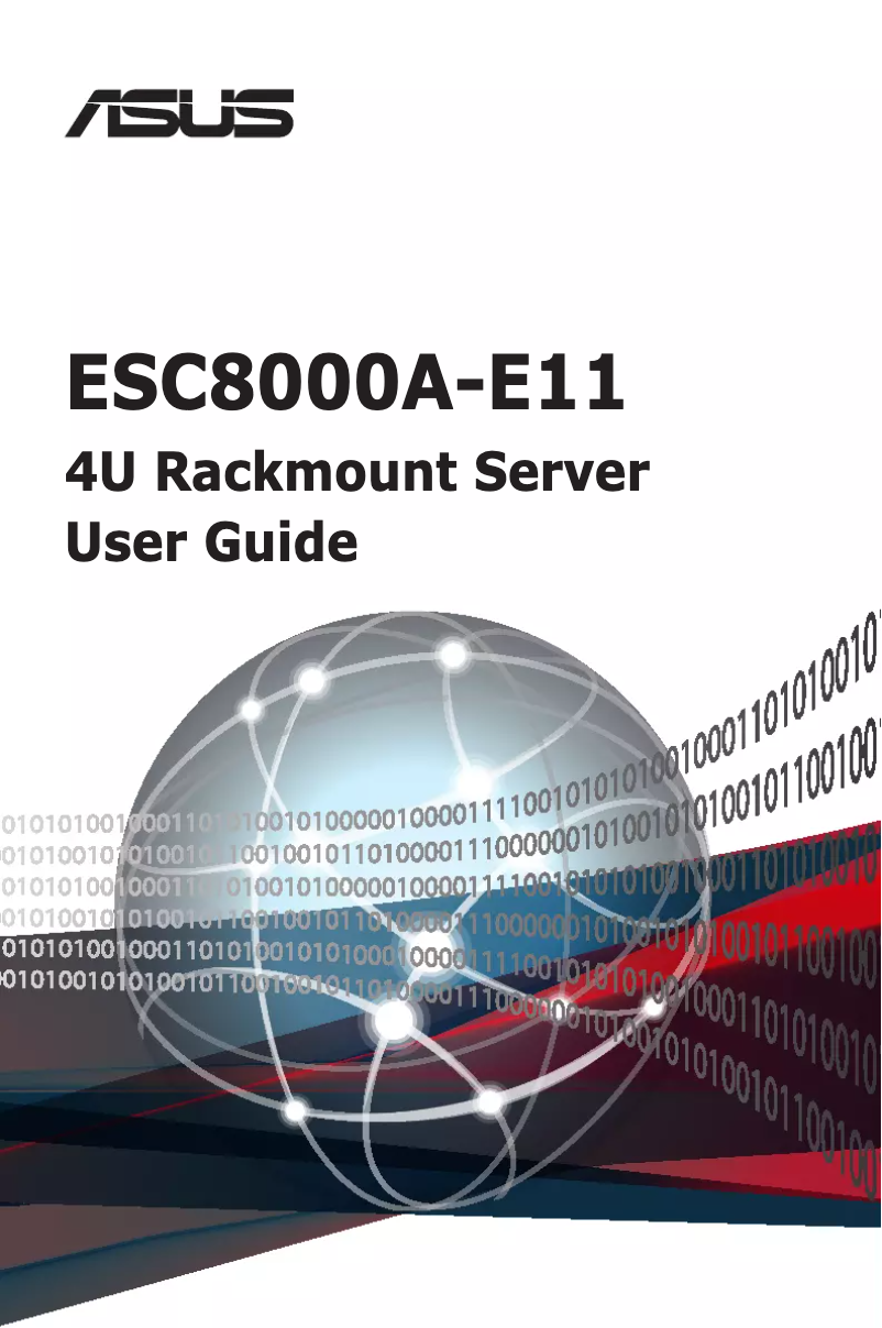 Page 1 of the manual User Manual Asus ESC8000A-E11