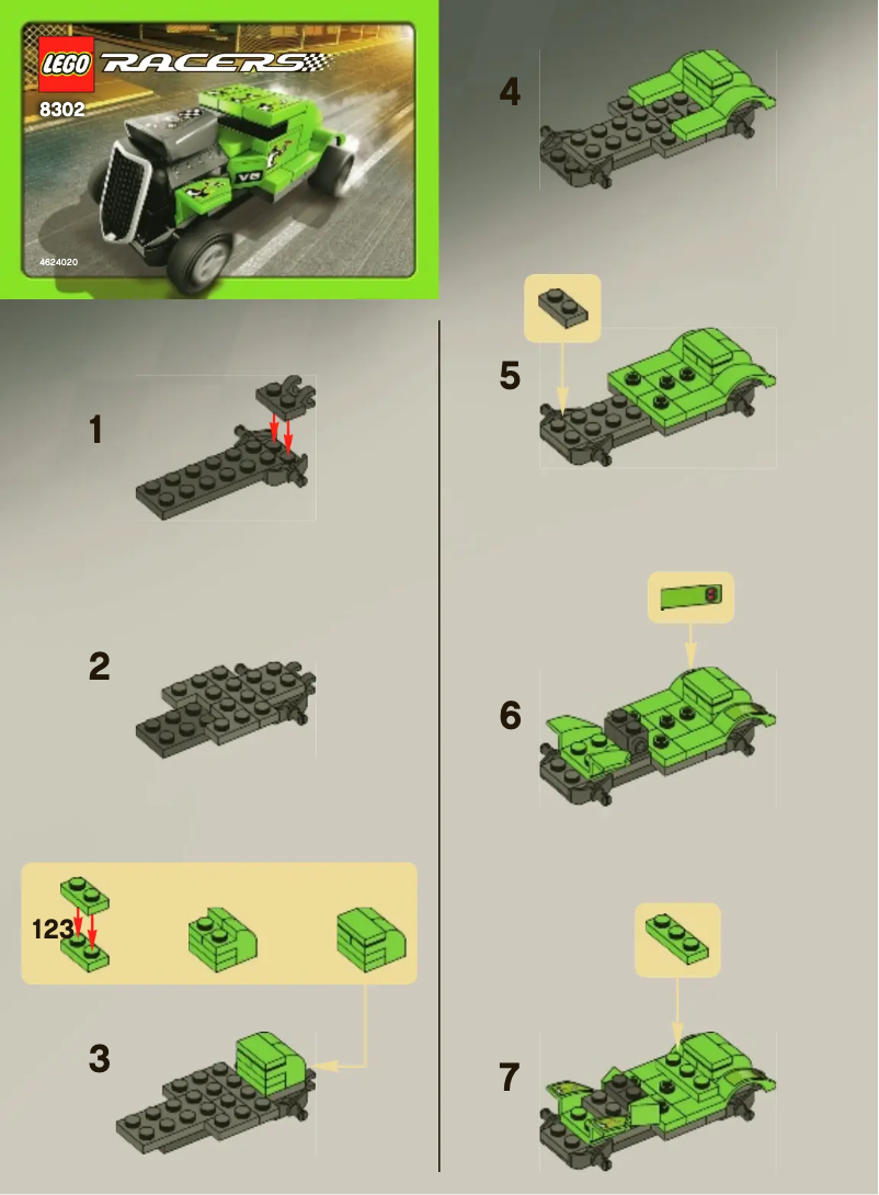 Page 1 of the manual User Manual Lego Rod Rider