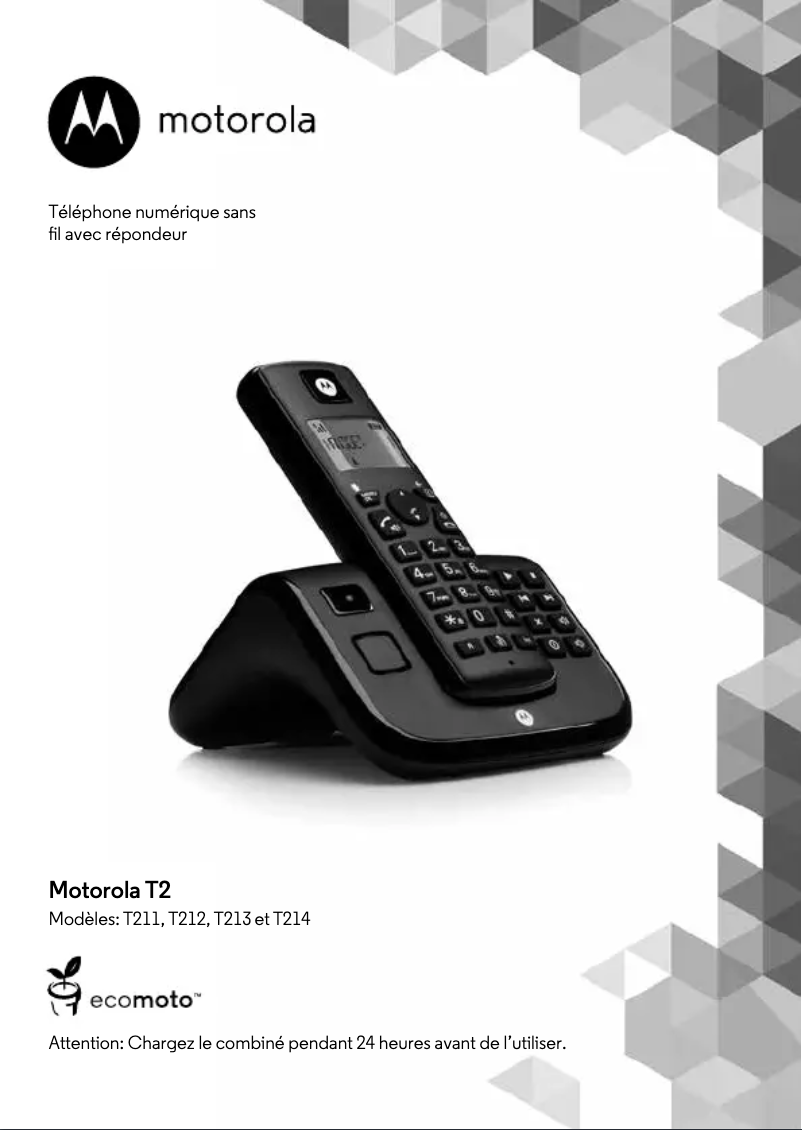 First page image of the manual for T213