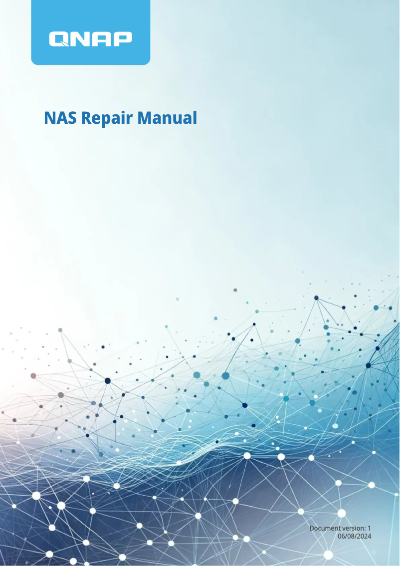 First page image of the manual for TS-409U