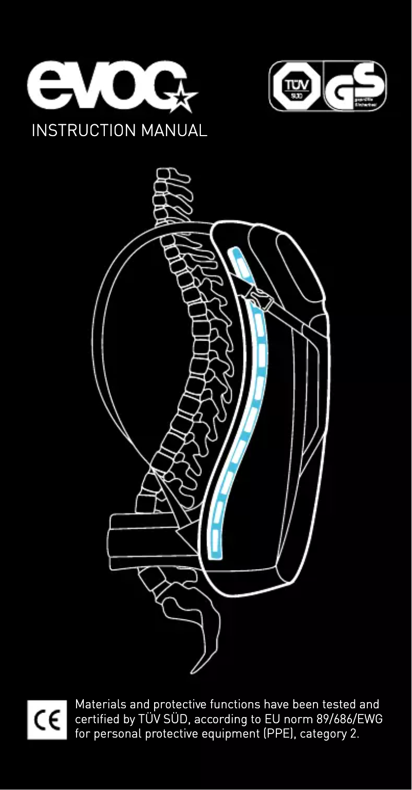 First page image of the manual for FR Trail 20l