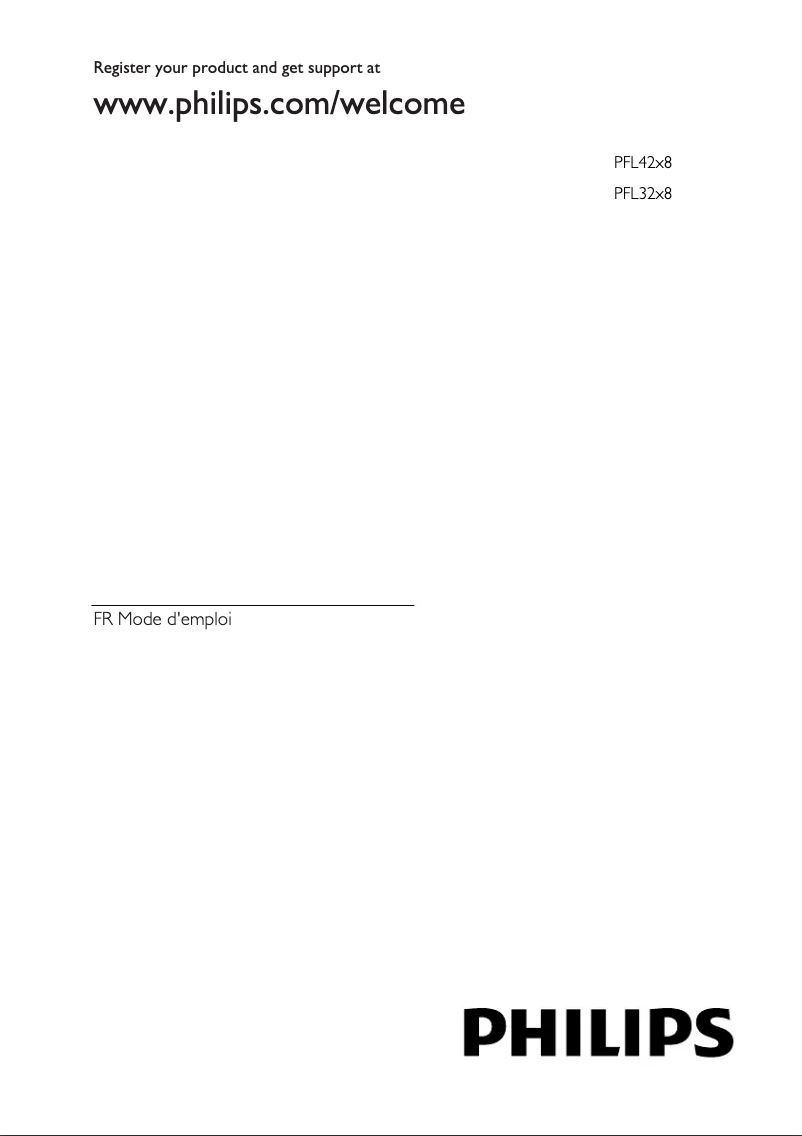 Page 1 of the manual User Manual Philips 4000 series 32PFL4268T