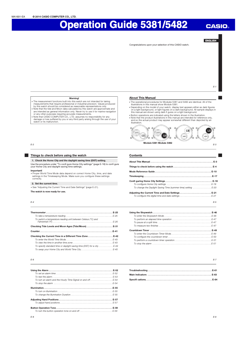 First page image of the manual for BGA-180-4B