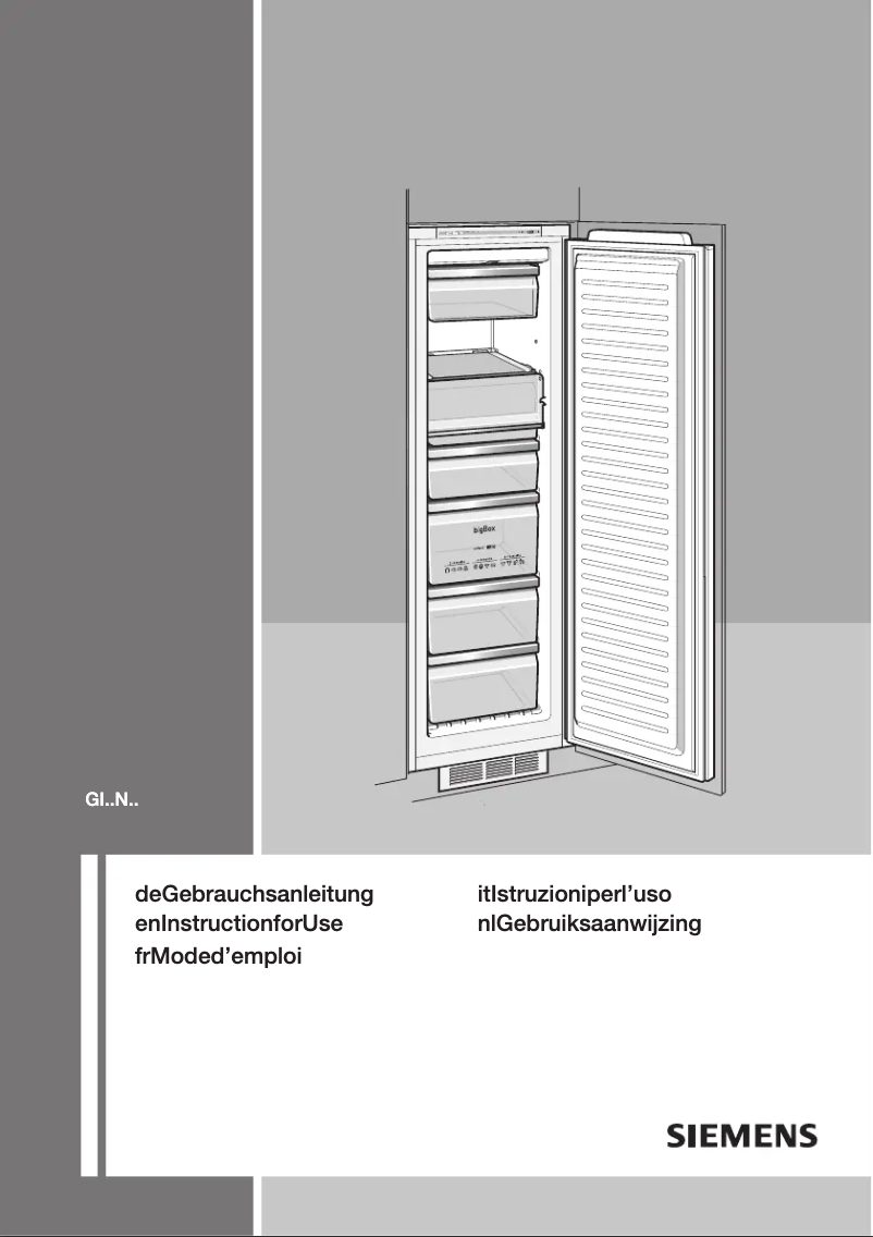 First page image of the manual for GI25NP60