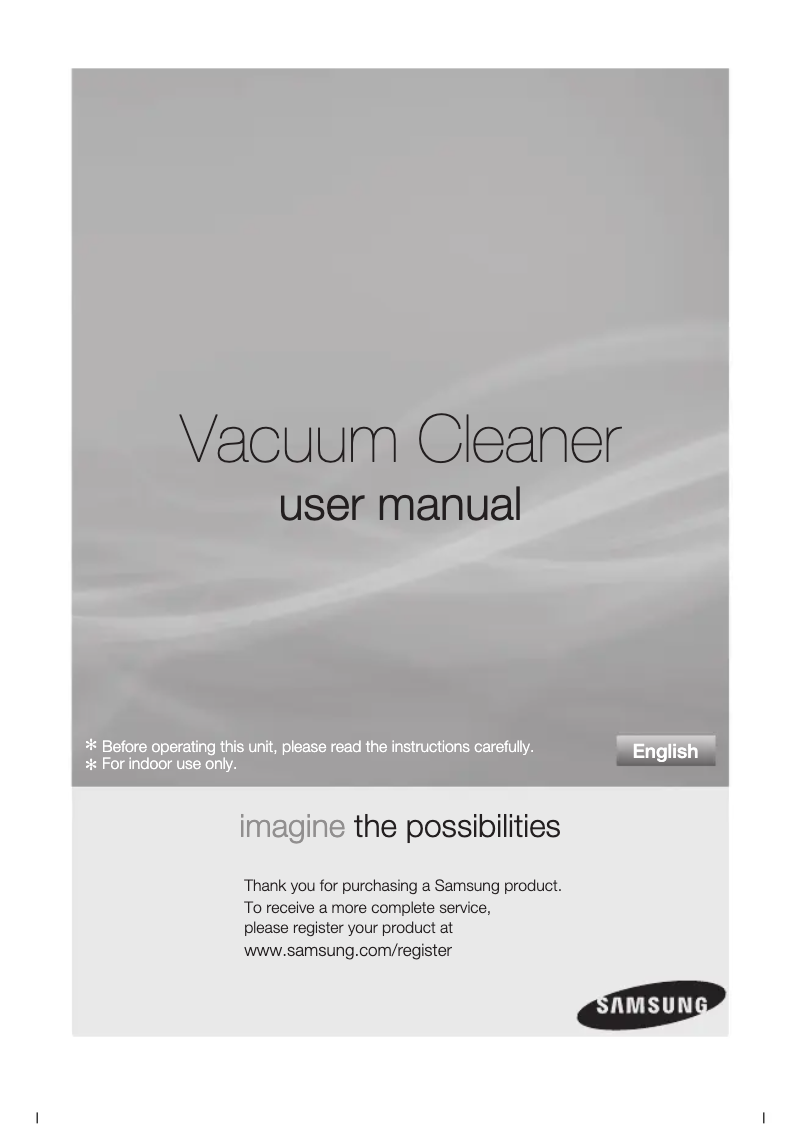 First page image of the manual for SC4780