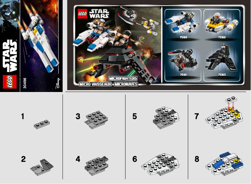 Page 1 of the manual User Manual Lego Star Wars 30496