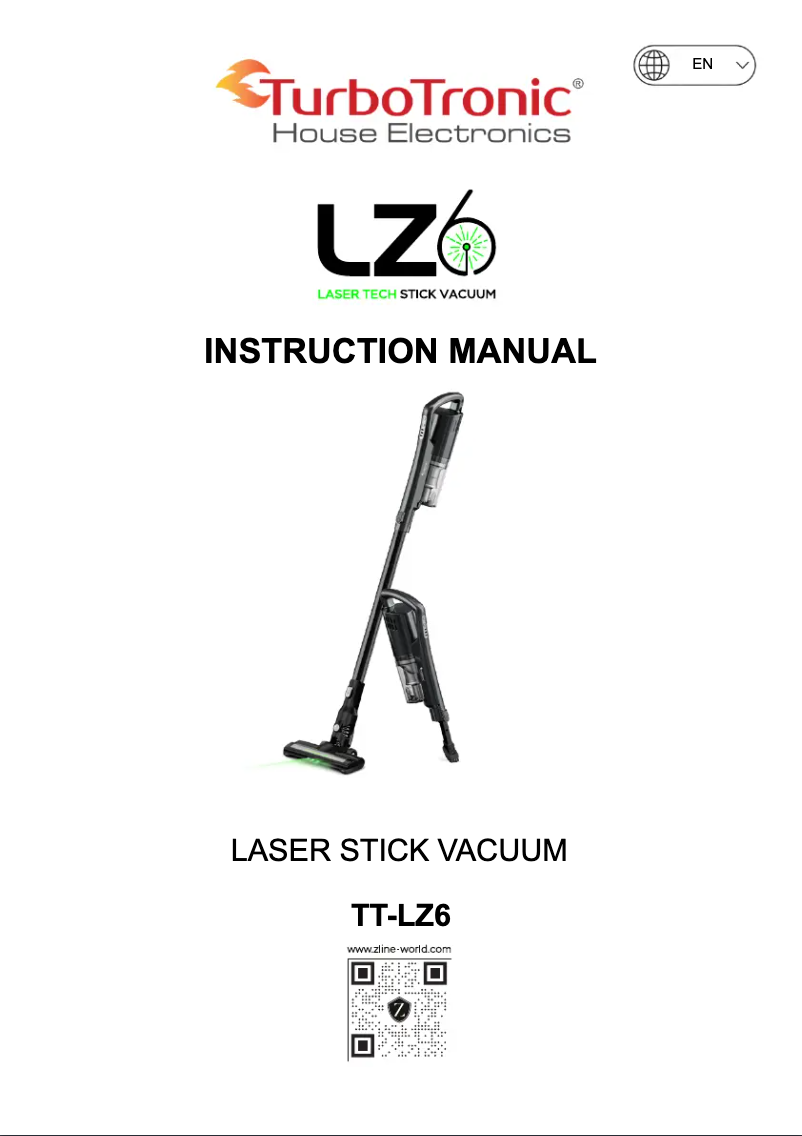 First page image of the manual for TT-ZL6