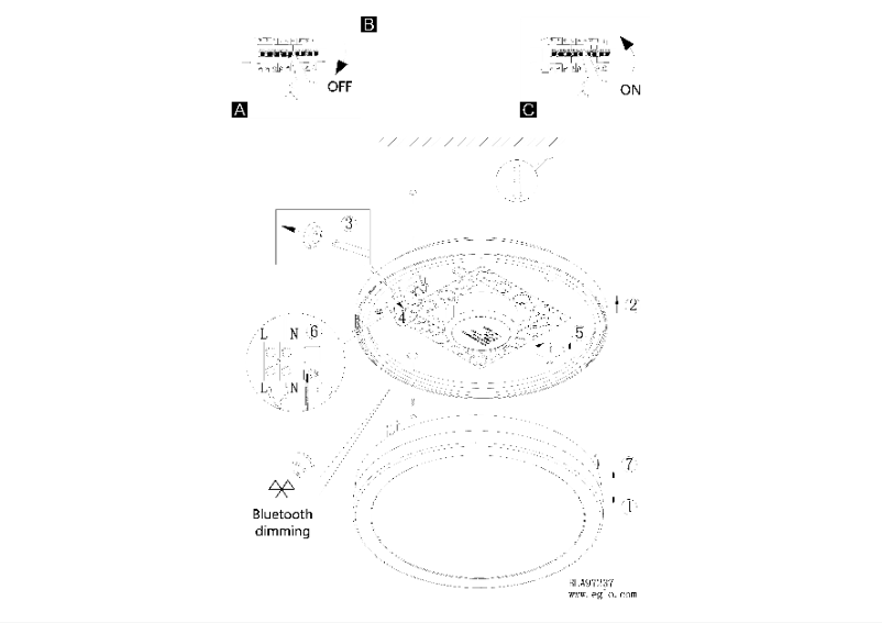 First page image of the manual for Locana-C