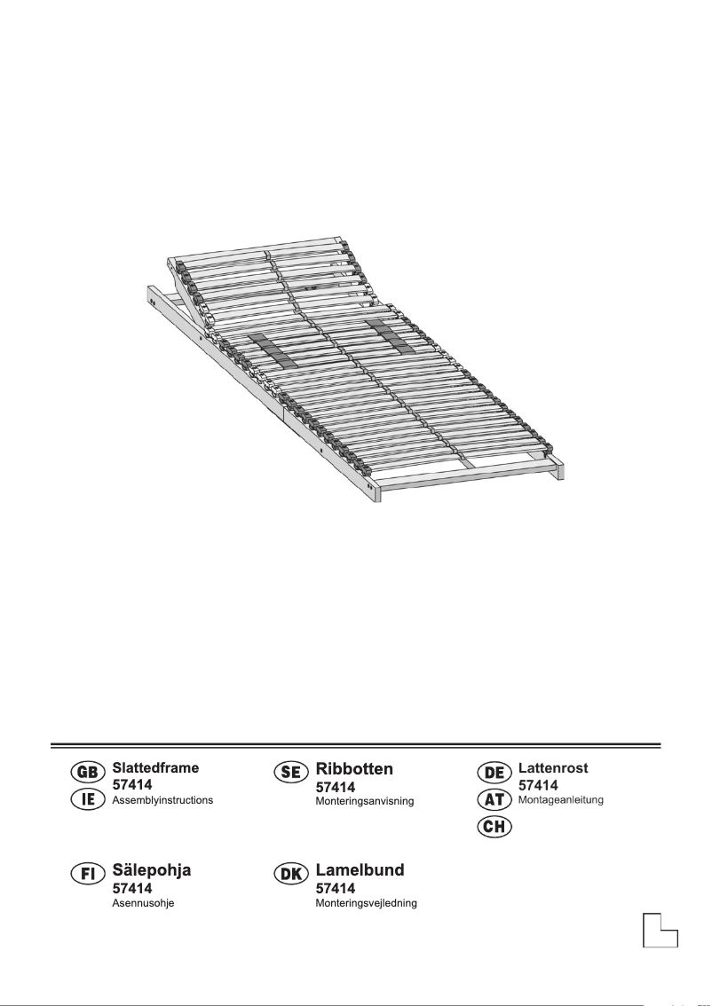 First page image of the manual for IAN 57414