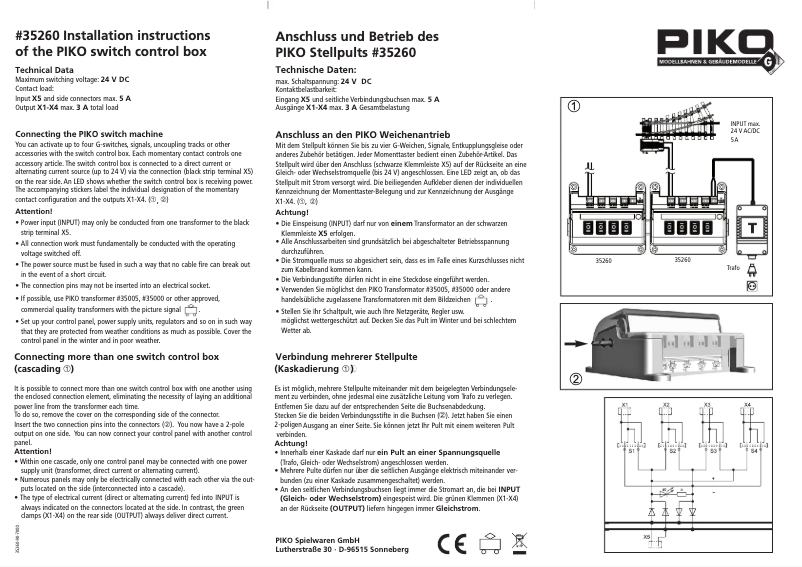 First page image of the manual for 35261