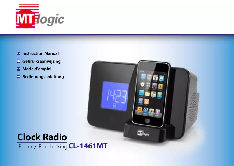 Page 1 de la notice Manuel utilisateur MT Logic CL-1461MT