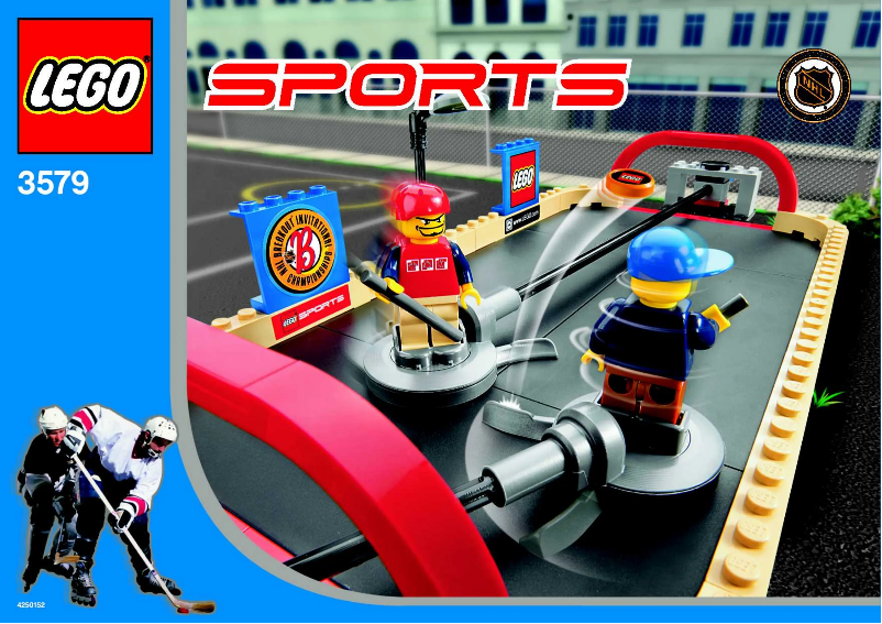 Page 1 of the manual User Manual Lego NHL Street Hockey