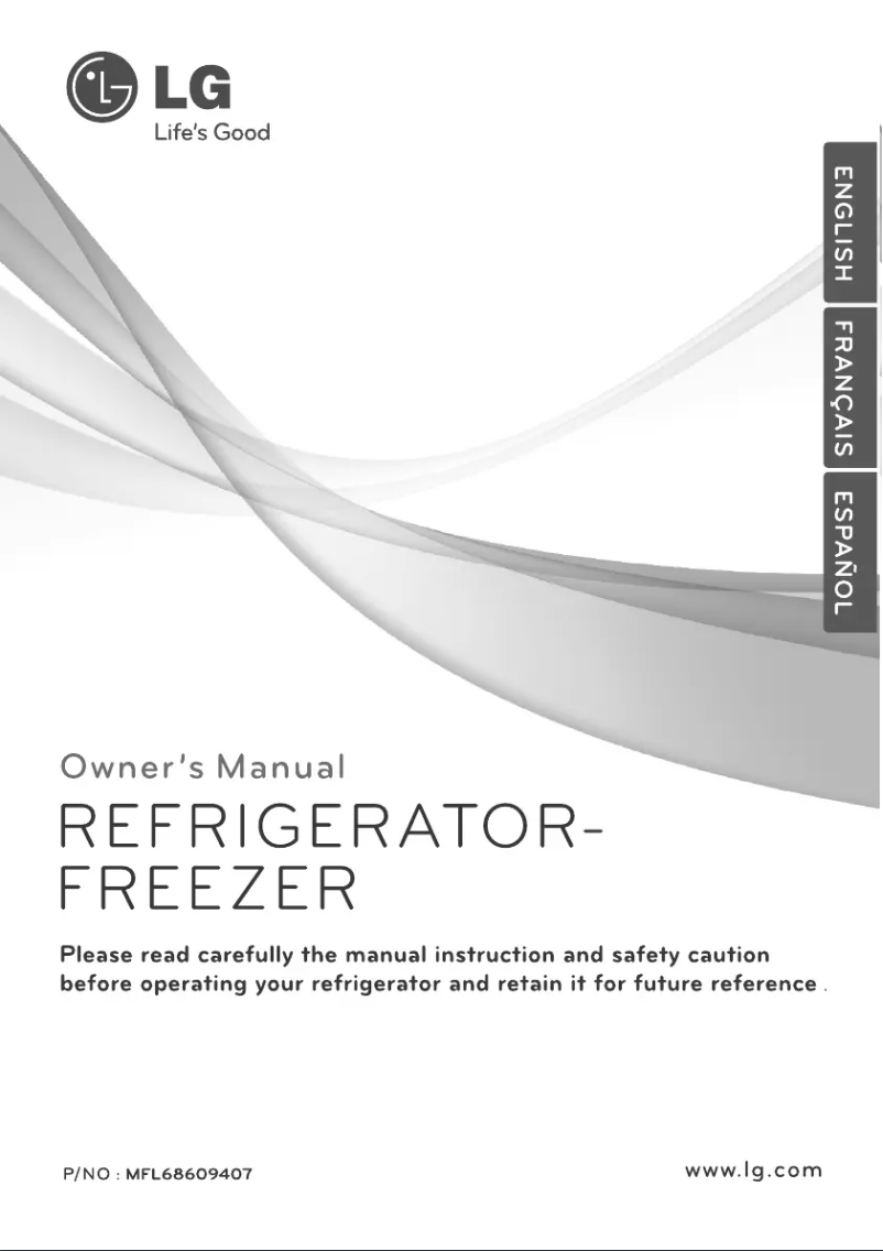 First page image of the manual for GRD7018WH