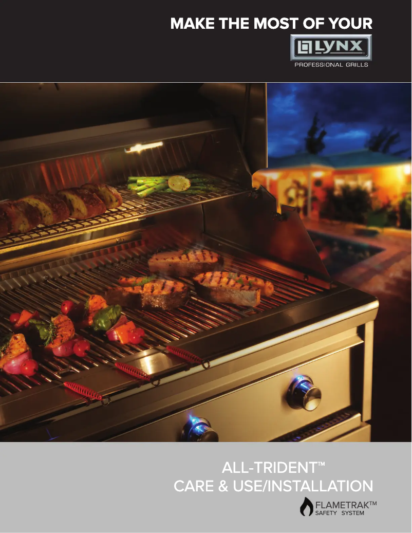 First page image of the manual for LF36ATRF-NG