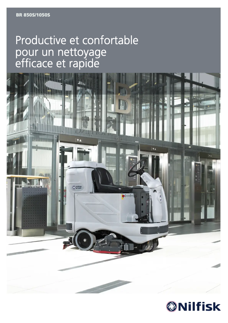 First page image of the manual for BR850