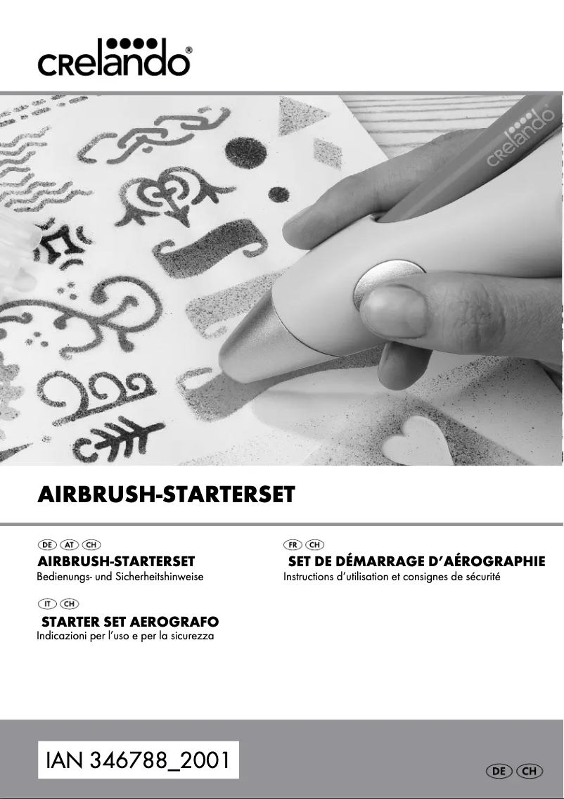 Page 1 of the manual User Manual Crelando IAN 346788