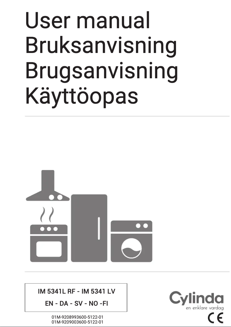 Page 1 of the manual User Manual Cylinda IM5341LRF