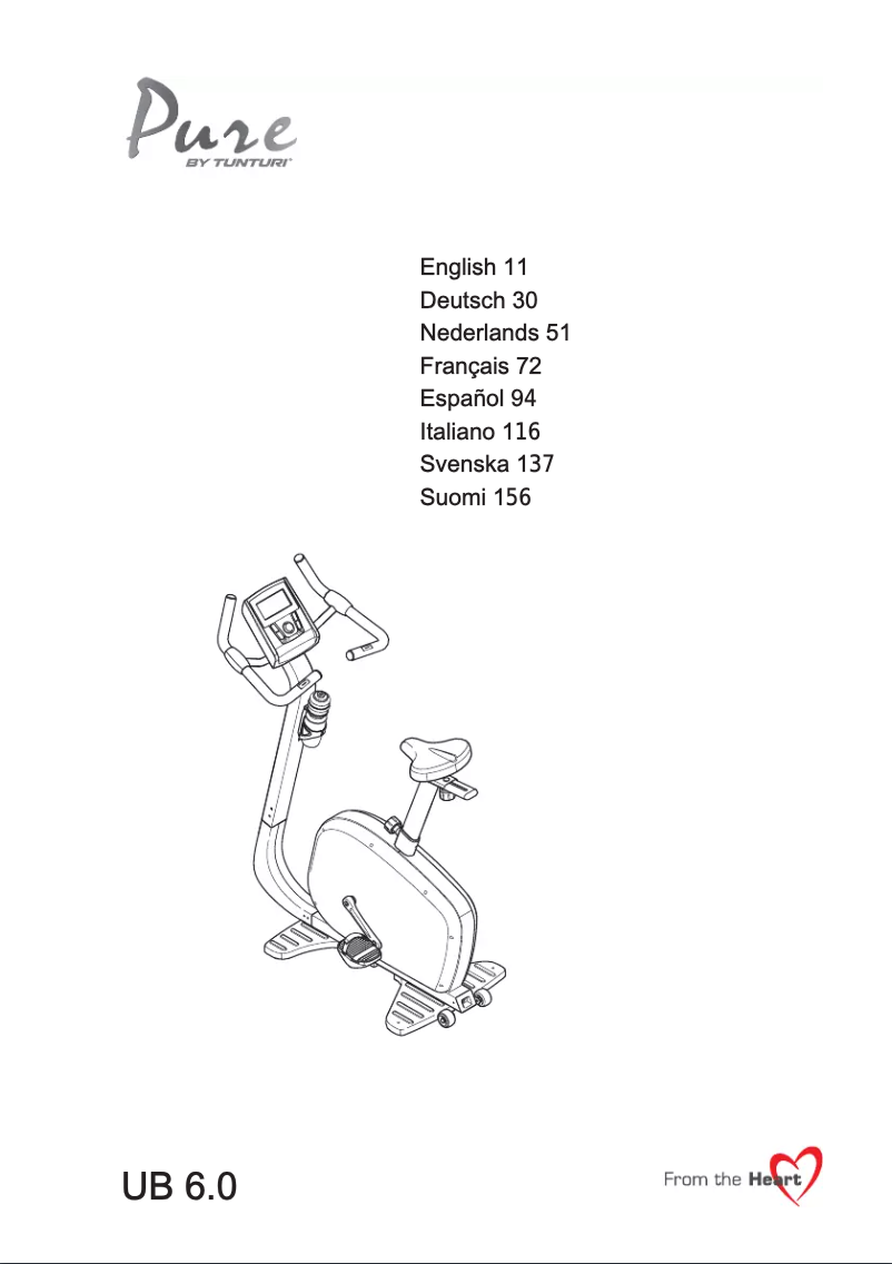 First page image of the manual for Pure UB 6.0