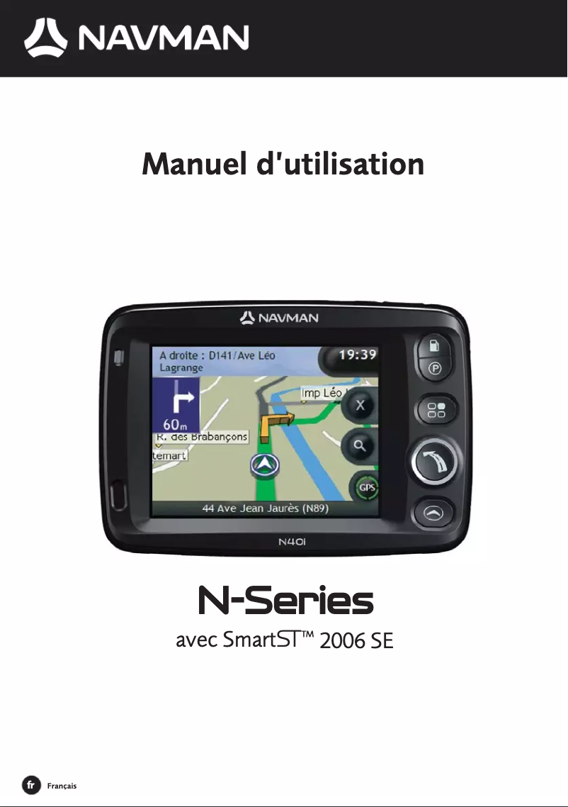 Page 1 of the manual User Manual Navman N20