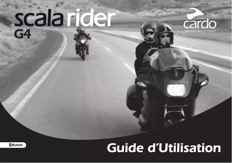 Page 1 of the manual User Manual Cardo Scala Rider G4