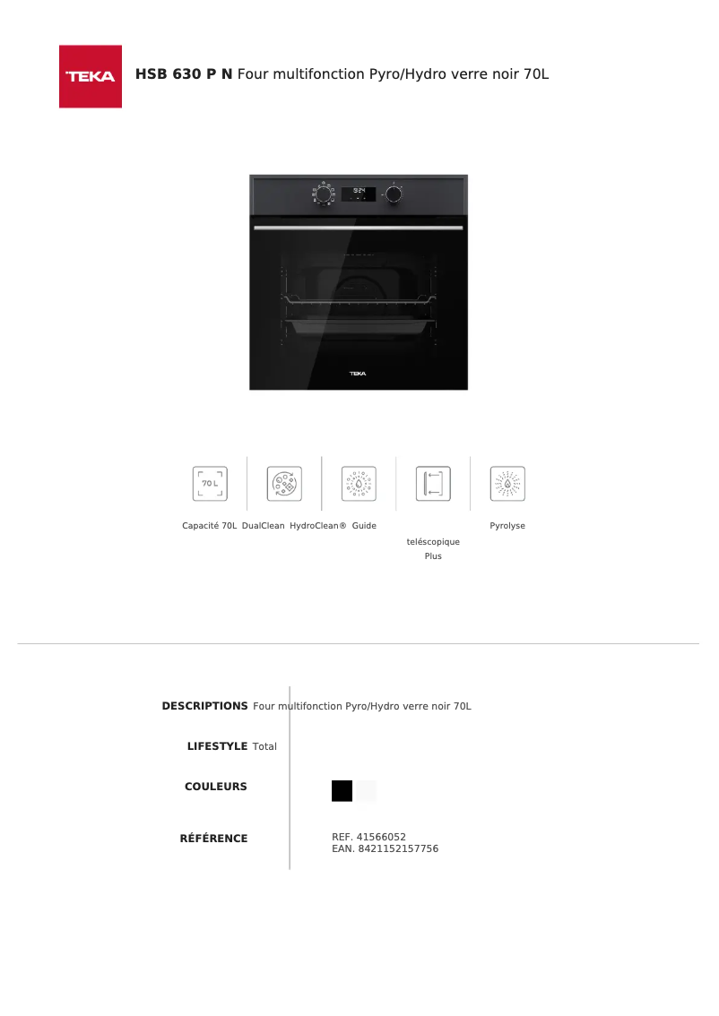 First page image of the manual for HSB 630 P N