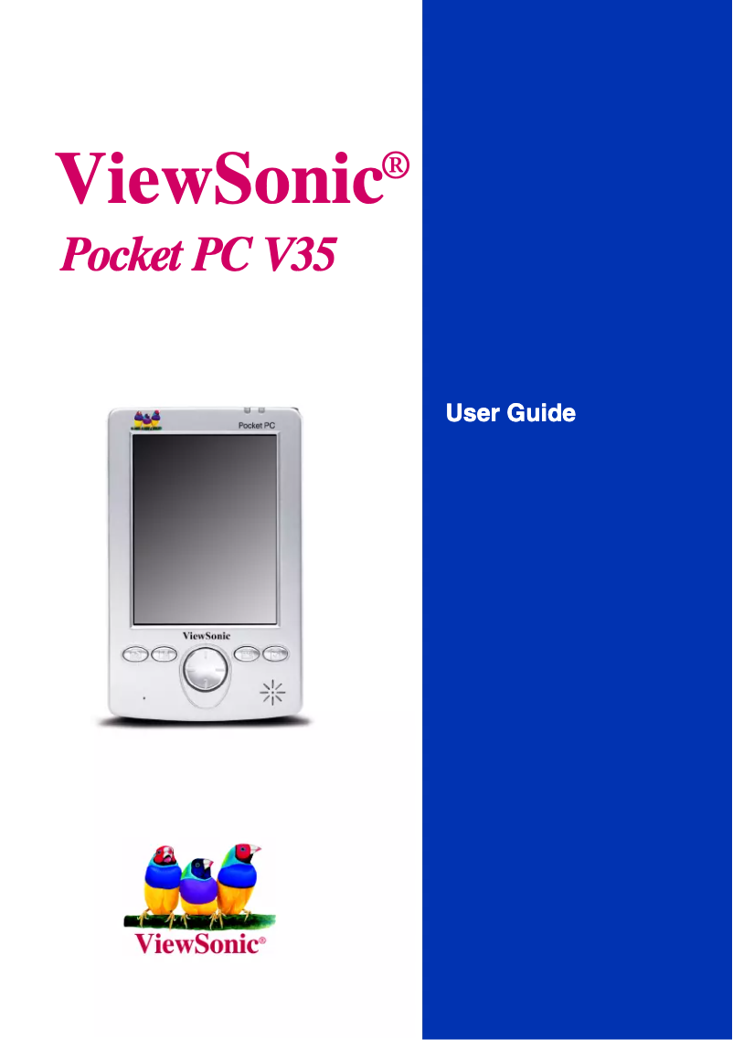 First page image of the manual for V35