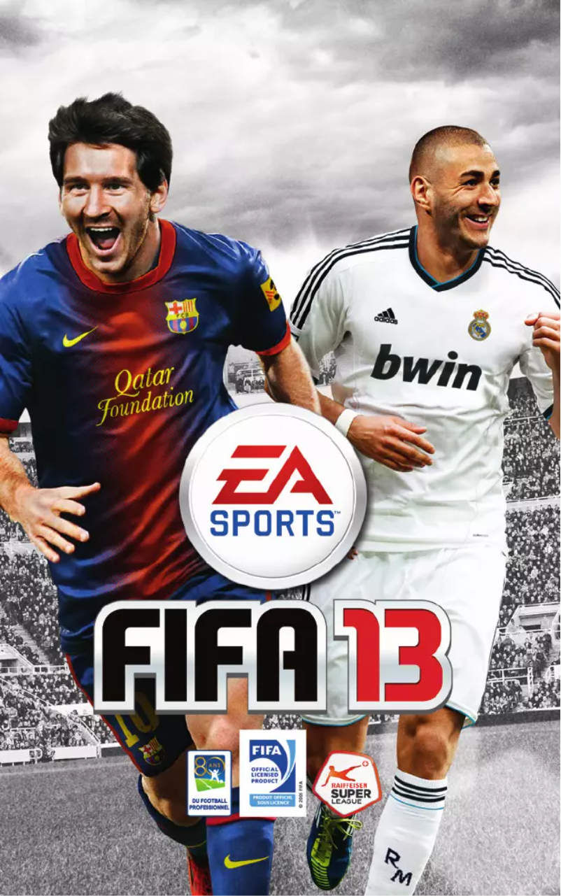 Image de la première page du manuel de l'appareil Fifa 13 (PC)