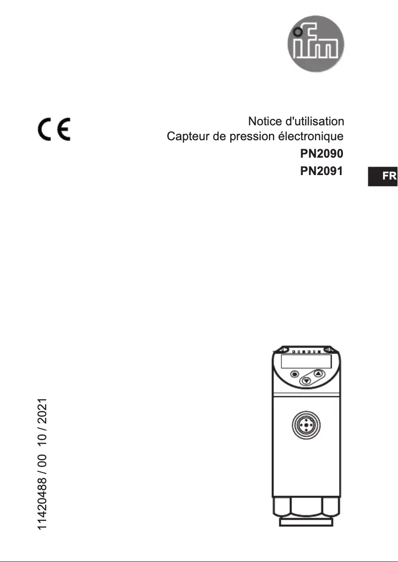 First page image of the manual for PN2090