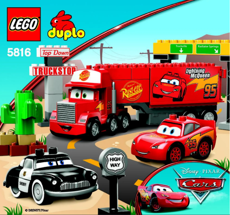 First page image of the manual for Duplo 5816