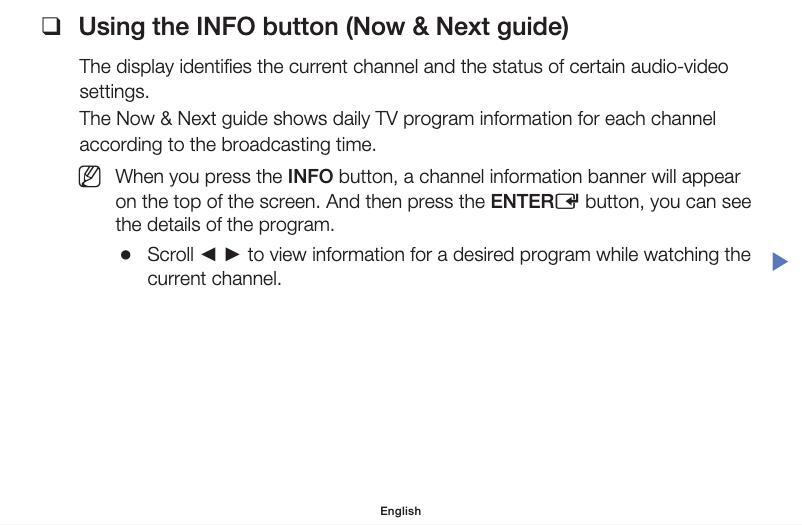 First page image of the manual for UN32FH4005G
