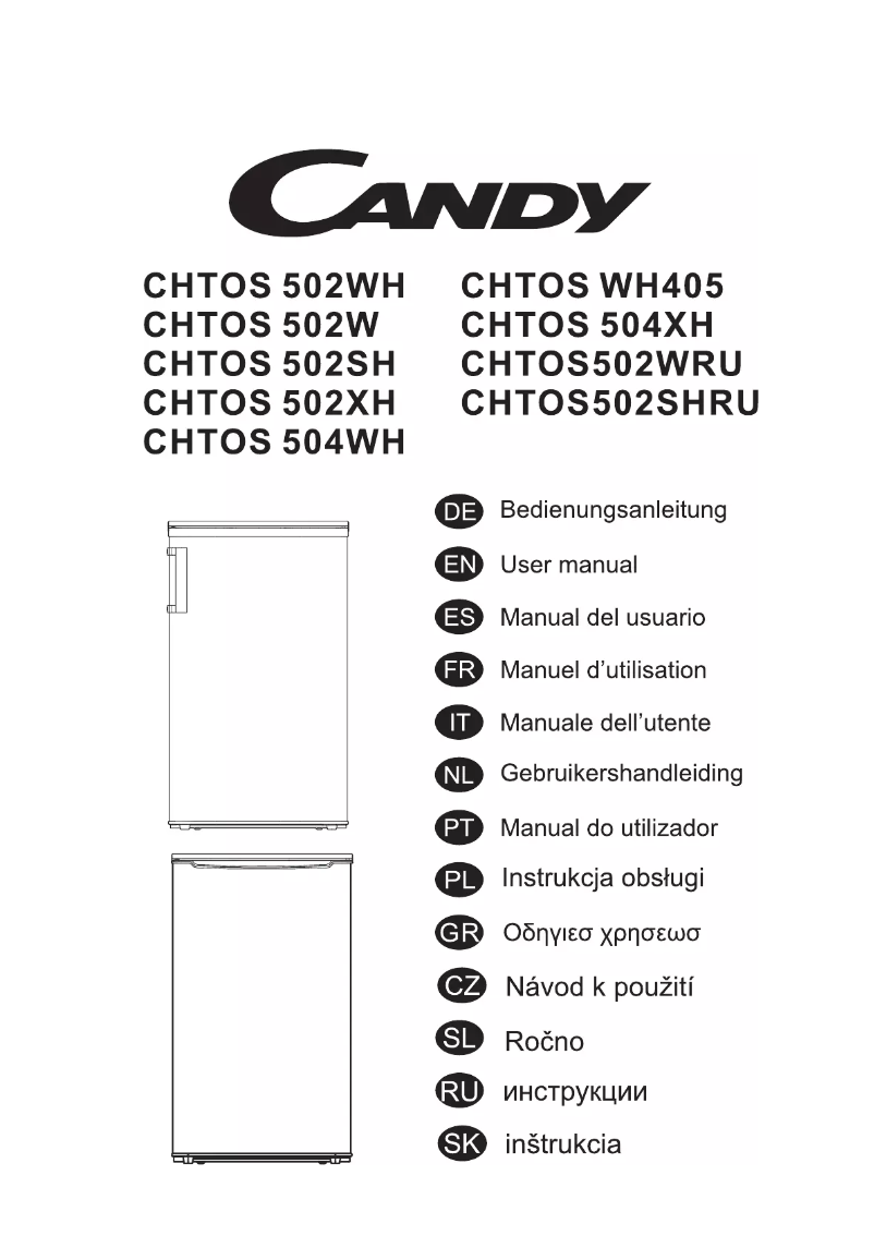 First page image of the manual for CHTOS 502XH