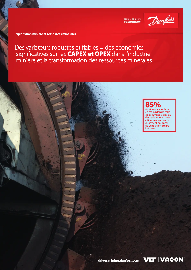 Page 1 of the manual Brochure Danfoss VLT MCD 600