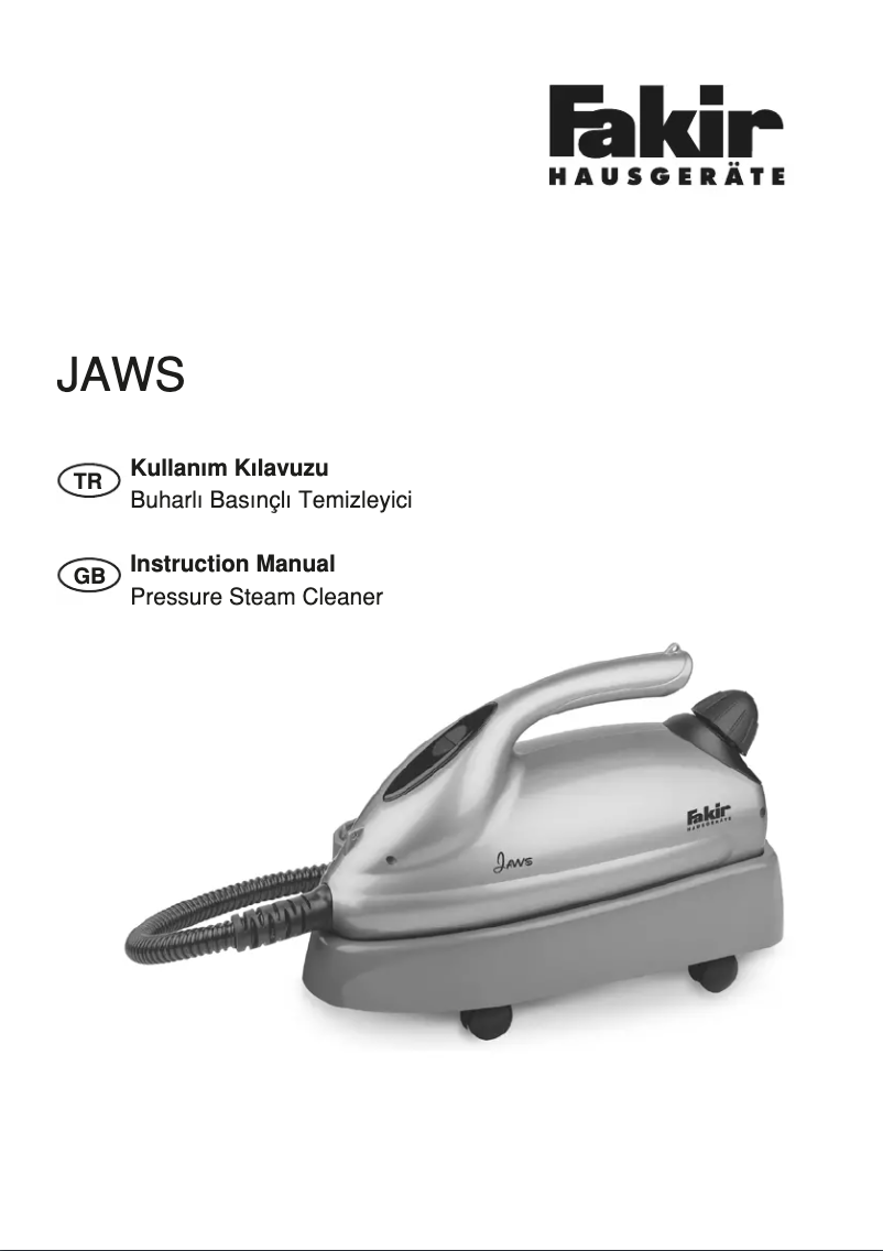 First page image of the manual for Jaws