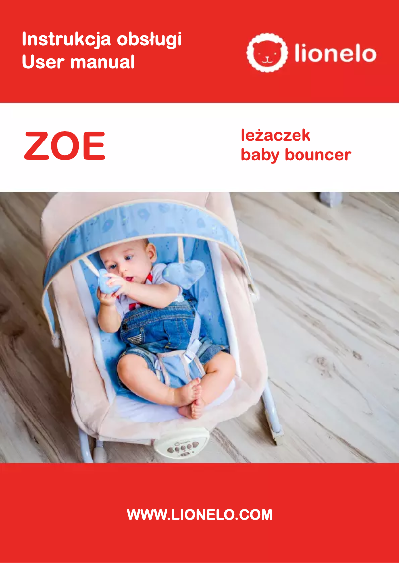 First page image of the manual for Zoe