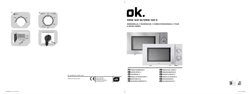 Image de la première page du manuel de l'appareil OMW 1221 W