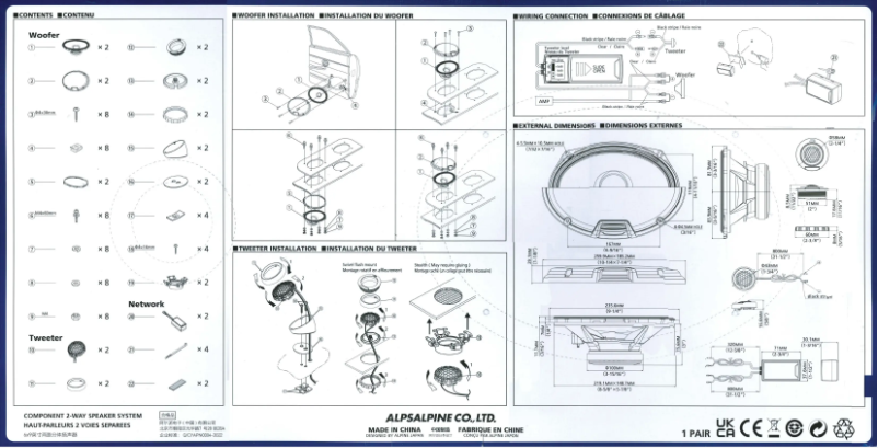 Page 1 of the manual User Manual Alpine R2-S69C