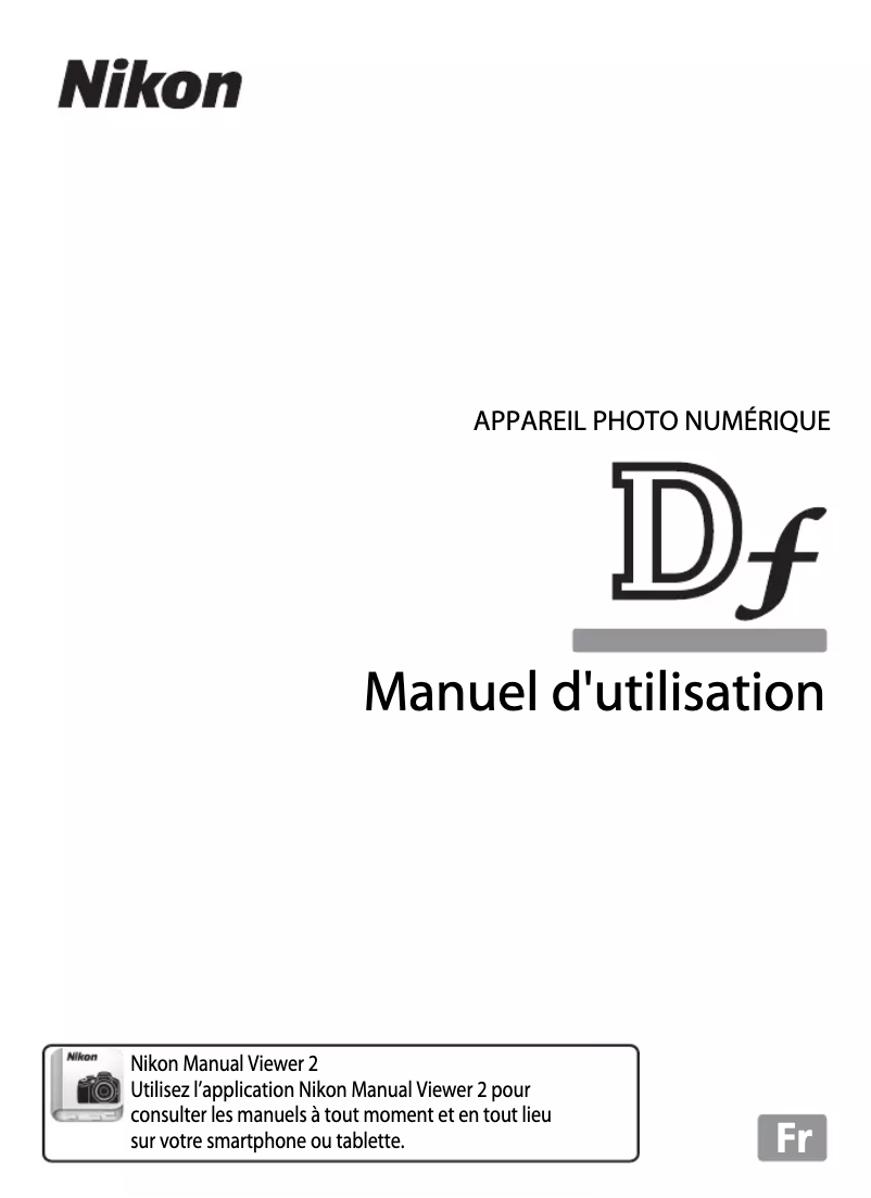 Page 1 of the manual User Manual Nikon Df