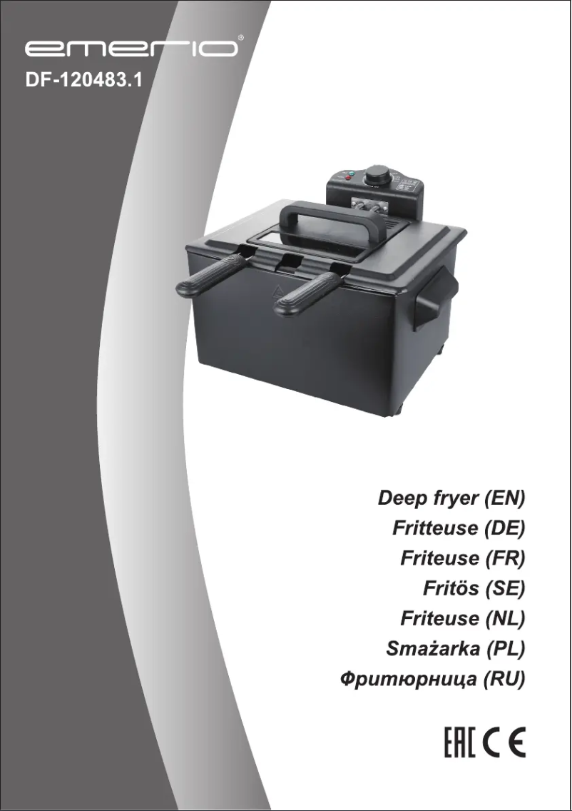 Page 1 of the manual User Manual Emerio DF-120483
