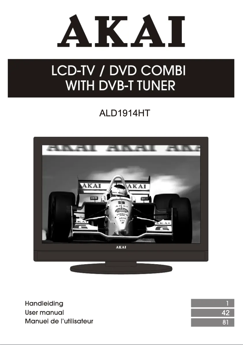 First page image of the manual for ALD1914HT