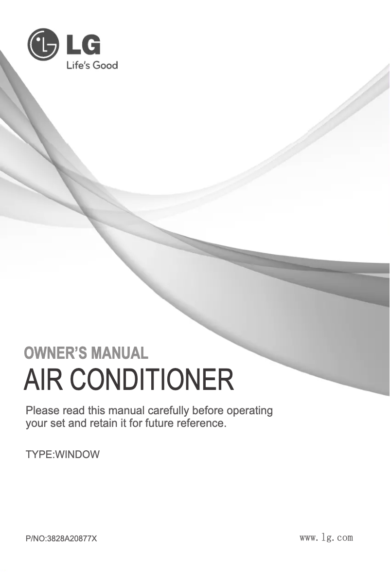 First page image of the manual for W07UCA-CB61