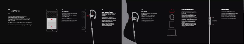 First page image of the manual for Powerbeats 3 Wireless